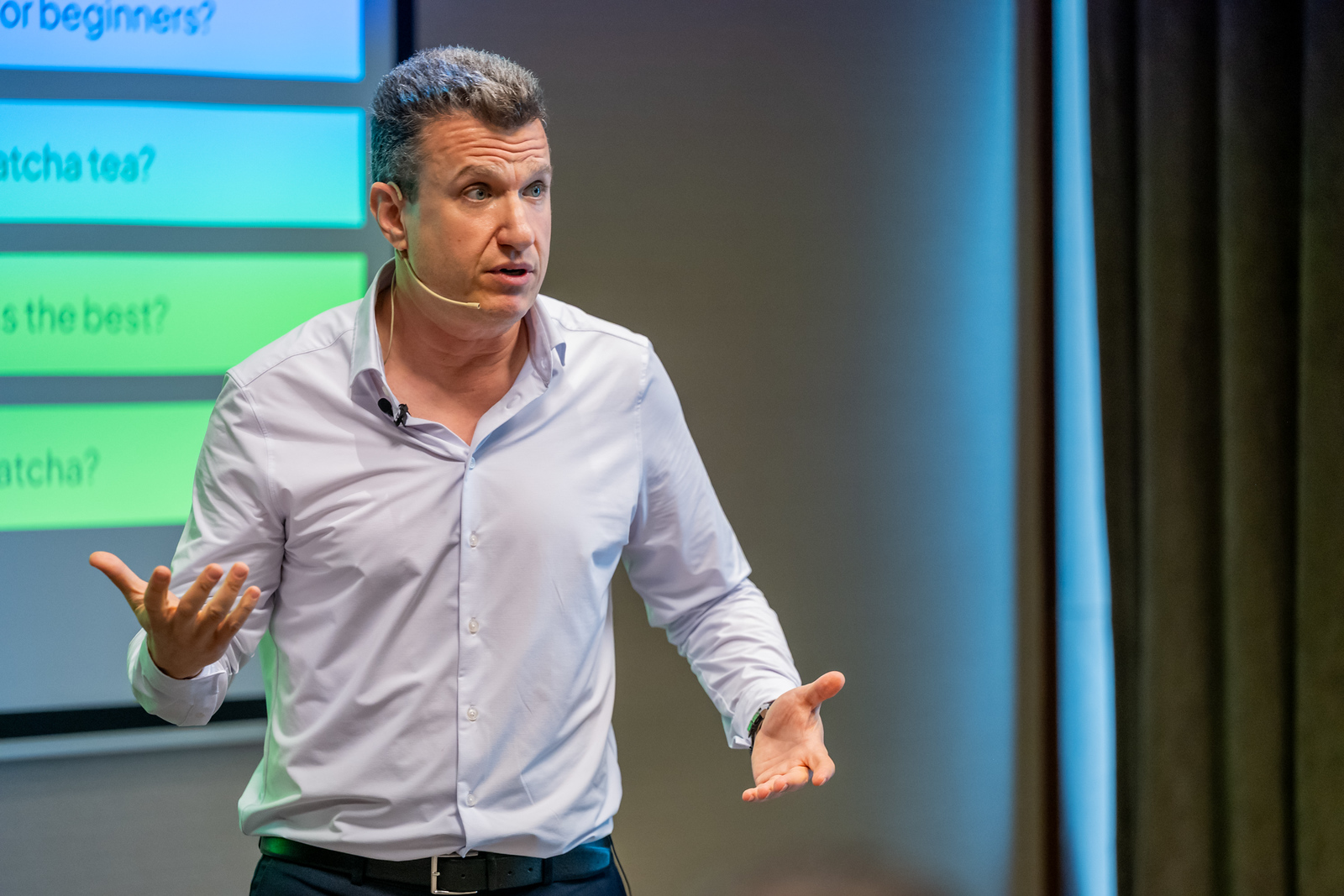 Andre Alpar speaking